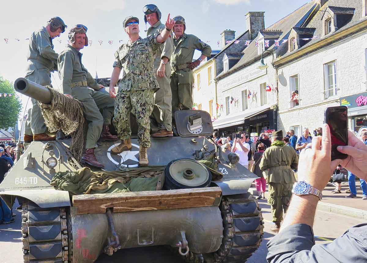 Célébration du DDay en Normandie
