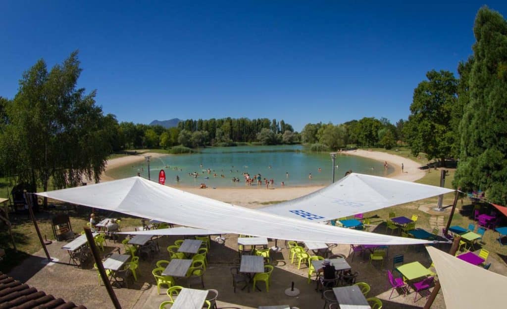 Camping Isère pour caravane Lac du Marandan