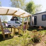 Camping Saumur avec emplacement avec sanitaire individuel