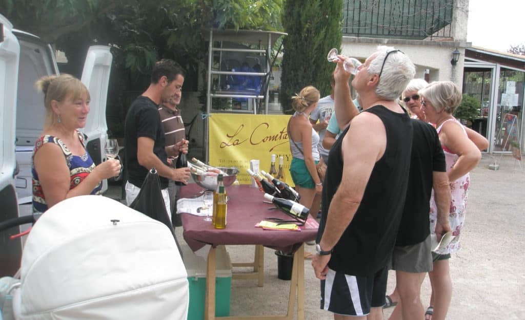 Emplacement de camping à Vaison la Romaine