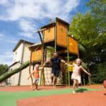 Aire de jeux camping les Coudoulets en Ardèche