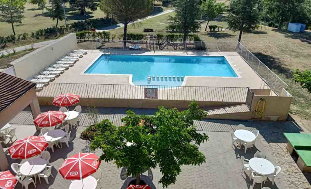 Emplacement de camping en Ardèche