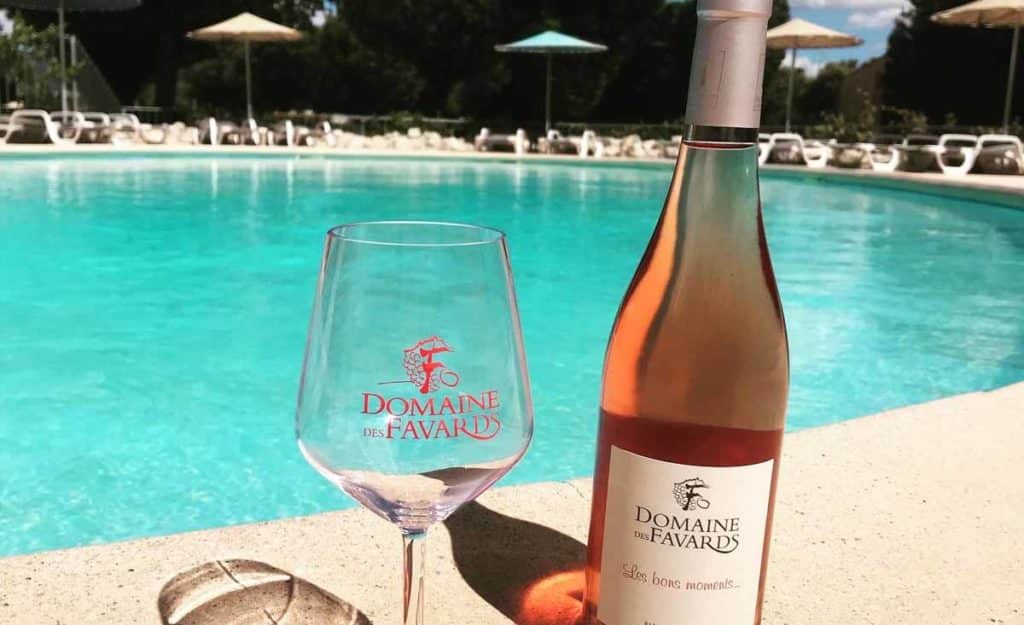 Emplacement de camping dans le Vaucluse