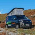 Electric Toyota Proace équipé par Campervan Co.