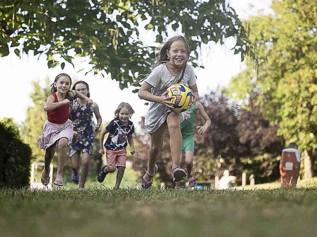 Emplacement de camping dans le Beaujolais