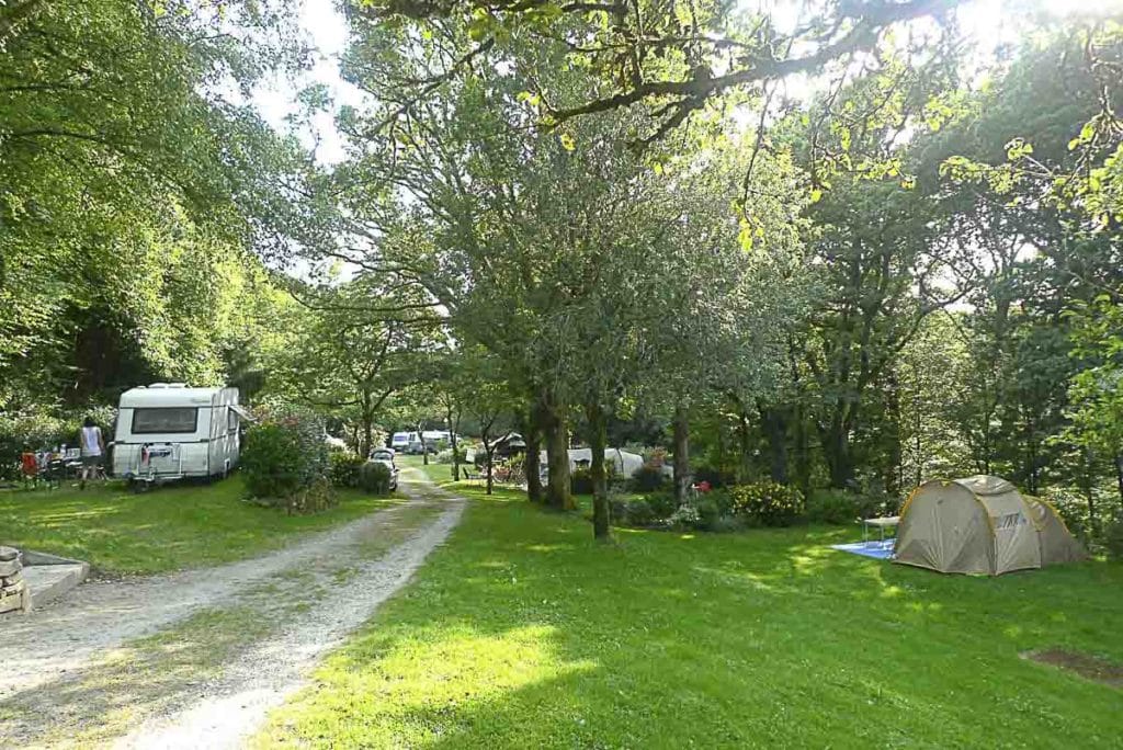 Camping dans le golfe du Morbihan en Bretagne
