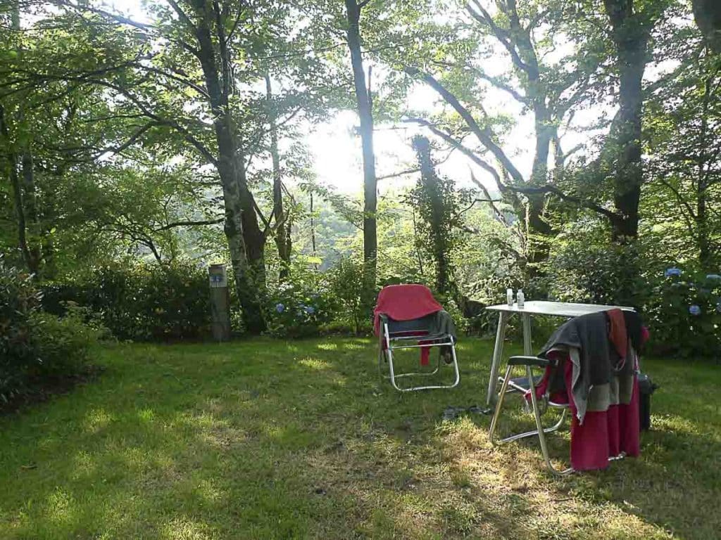 Camping dans le golfe du Morbihan en Bretagne