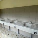 Nouveau bloc sanitaire au camping les Druides