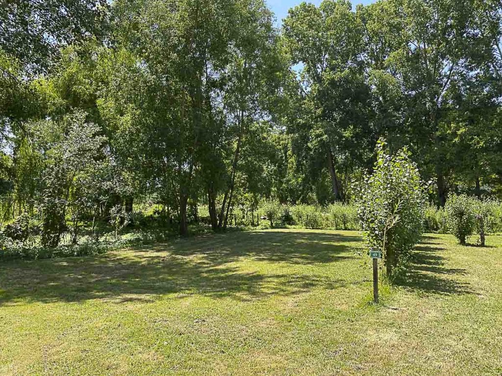 Emplacements de camping en Vendée au Marais Sauvage