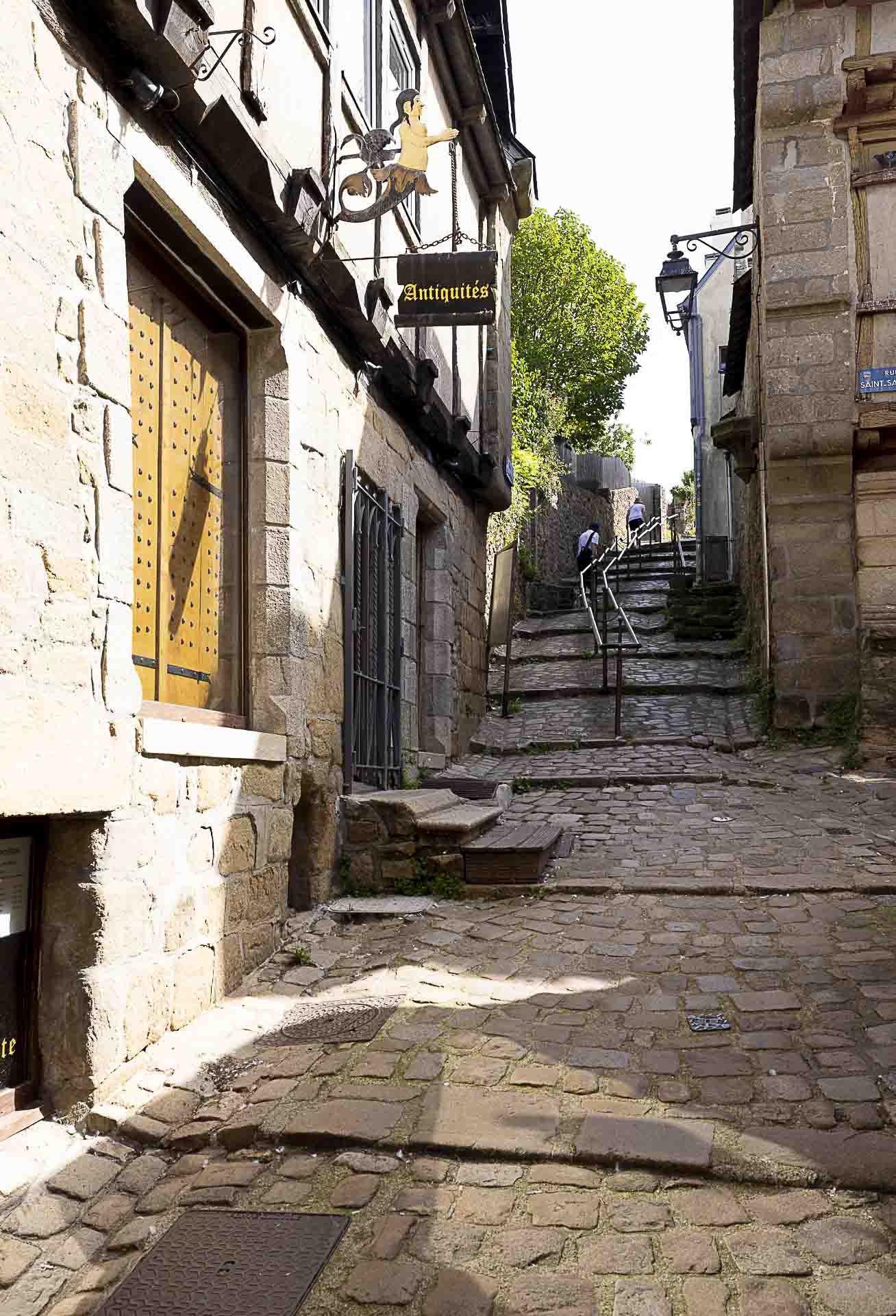 Emplacement de camping à Saint-Goustan dans le Morbihan en Bretagne