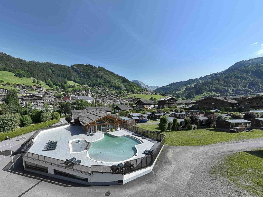 Emplacement de camping au Grand-Bornand