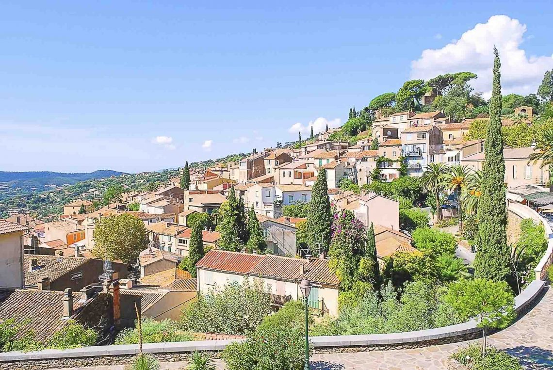 Emplacement de camping à Bormes les Mimosas dans le Var