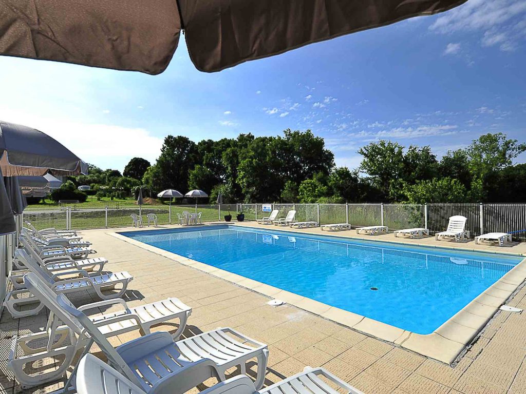 Emplacement de camping dans le Lot