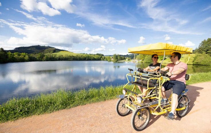 Tour du lac des sapins en rosalie